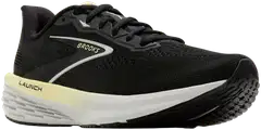 Brooks naisten juoksukengät Launch 12 - Black/Luminary/Oyster - 1