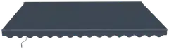 Lykke markiisi 3,95x3 m, tummanharmaa - 1