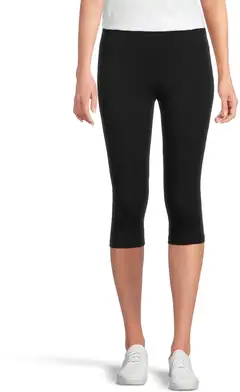 House naisten trikoocaprit Carla - MUSTA - 1