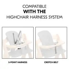 Hauck istuinpehmuste syöttötuoliin Highchair tummanharmaa - 22