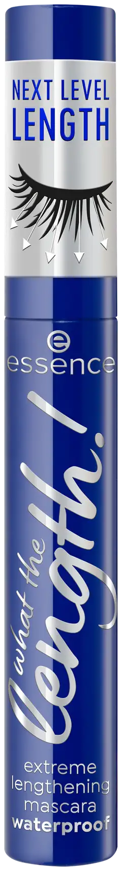 essence what the length! extreme lengthening mascara waterproof 02 Black Waterproof 10 ml - 1