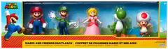 Nintendo hahmot 2.5" Mario & Friends 5-pack - 1