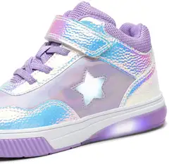 Dinsko lasten vilkkukengät Jona Bling Shiny - Lilac - 10