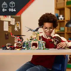 LEGO® Jurassic World Spinosauruksen ja Quetzalcoatlusin pako lentäen 76976 - 9