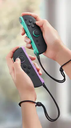 Nintendo Switch 2 Joy-Con 2 peliohjaimet purppura/vihreä - 8