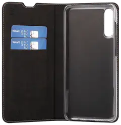 Wave Book Case, Samsung Galaxy A70, Ruusukulta - 3