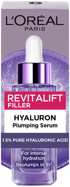 L'Oréal Paris Revitalift Filler 1,5% puhdasta hyaluronihappoa sisältävä seerumi ryppyjä vastaan 30ml - 2