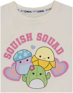 Squishmallows lasten t-paita A9-0025 - LT.Peach - 3