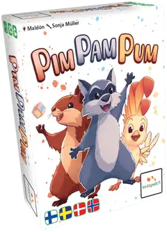 Lautapelit.fi Pim Pam Pum lastenpeli - 1