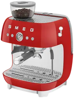 Smeg espressokeitin myllyllä punainen EGF03RDEU - 6