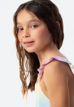 TEX lasten uimapuku glitter I276491 - Fuchsia - 5