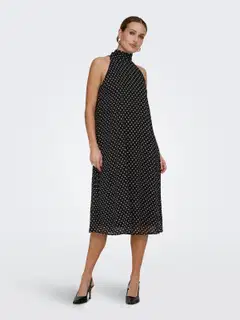 JDY naisten mekko Jdypolka - BLACK - 3