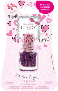 Lukky Kuorittava kynsilakka 3.5ml, erilaisia - 3