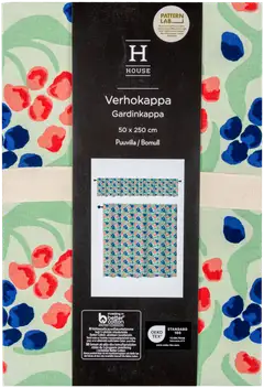 House verhokappa Grapes 250x50 cm vihreä/sininen/punainen PatternLab - 3