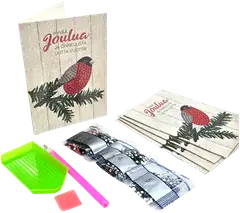 J.K. Primeco timanttimaalauskortti Punatulkku 5kpl - 2