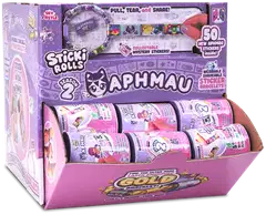Sticki Rolls Aphmau Tarrarannekoru Yllätyspakkaus 50 tarraa - 12