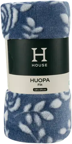 House huopa Rose 130x170 cm tummansininen - 2