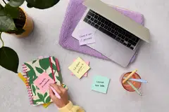Post-it® Super Sticky 100% Recycled -viestilaput 654-RSS2-PSGP, mintunvihreä ja sininen, 76 mm x 76 mm, 70 viestilappua/lehtiö, 2 lehtiötä/pakkaus - 7
