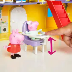 Peppa Pig leikkisetti Pipsan iso avattava talo - 8