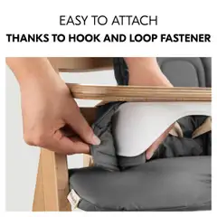 Hauck istuinpehmuste syöttötuoliin Highchair tummanharmaa - 18