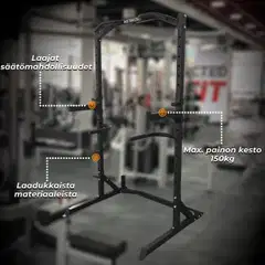 Core Half rack Kyykkyteline 150x105x205cm - 5