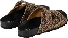 WKLY. naisten nahkaiset pistokkaat Lina leo 782458-04 - Mushroom leopard - 2