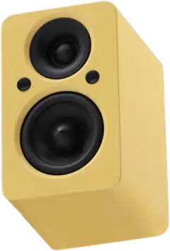 Jamo aktiivikaiutinpari Mini MKII High Gloss Yellow - 4
