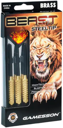 Gamesson tikat Beast Steeltip Darts 20gr - 1