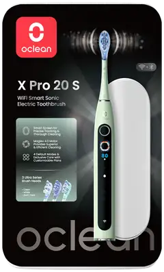 Oclean sähköhammasharja X Pro 20 Set vihreä C01000743 - 8