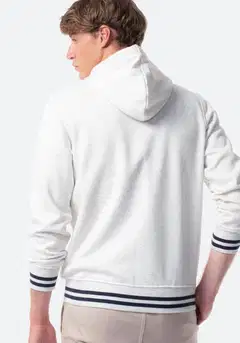 TEX miesten collegetakki I287403 - ECRU - 3