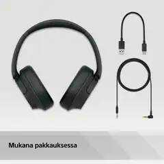 Sony langattomat vastamelusankakuulokkeet WH-CH720NB musta - 11