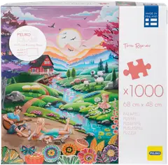 Peliko palapeli 1000 palaa Terttu Raja-aho Kesäillan lemmenlaulu - 2