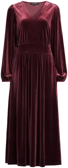 London Fog naisten juhlamekko 218L402624 - wine red - 2