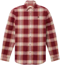 Timberland miesten flanellipaita Herringbone - BURGUNDY - 1