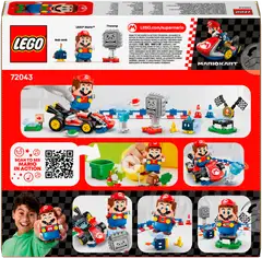 LEGO Super Mario 72043 Mario Kart™ – Interaktiivinen LEGO® Mario™ ja Standard Kart - 2