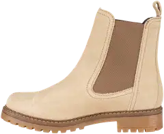 WKLY. naisten mokkanahkaiset chelsea-nilkkurit Tally - Beige - 4