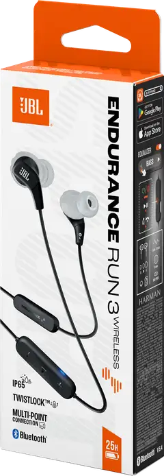 JBL Bluetooth Sport nappikuulokkeet Endurance Run 3BT musta - 10