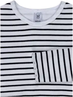 House lasten ribbitrikoopaita 23TH292609 - Black/white - 3