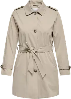 ONLY CARMAKOMA naisten trenssitakki Cardisa - island fossil - 1