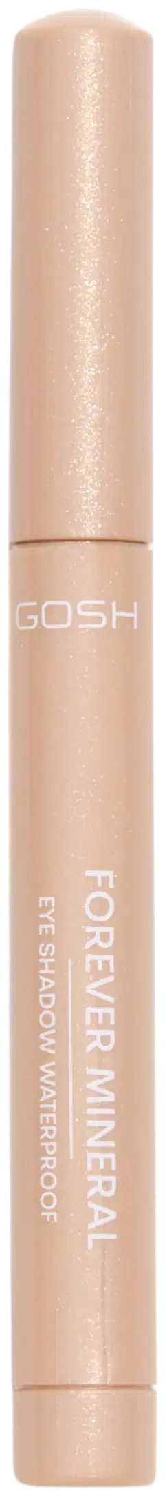 Gosh Forever Mineral Eyeshadow 007 Silver Rose -voidemainen luomiväri - Beige - 1