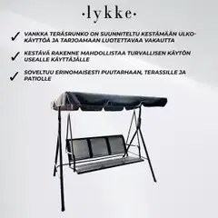 Lykke pihakeinu elegance, musta - 3