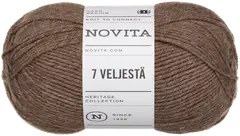 Novita lanka 7 Veljestä 100g metsäsieni 068 - 1