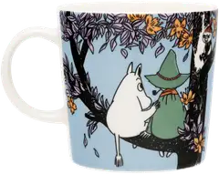 Moomin Arabia Muumi Sydänystävät muki 0,3L - 2