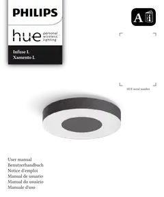 Philips Hue Infuse -kattovalaisin 53W 2000-6500K 3700LM iso valkoinen - 2