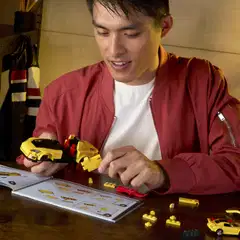 Mattel Brick Shop Hot Wheels speed series '07 honda s2000 - 6