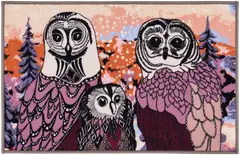 Vallila kynnysmatto Huhuu 50x80 cm terra - 1