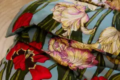 Vallila satiini pussilakanasetti Kukoistus 150x210 cm multi - 3