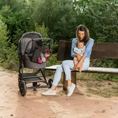 Reer verkkokassi rattaisiin musta - 5