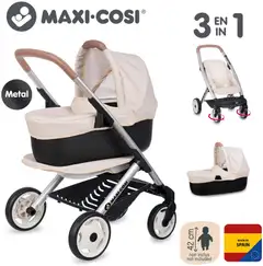 Smoby Maxi-Cosi 3in1 Nukenvaunut: vaunut, rattaat ja kantokoppa - 2