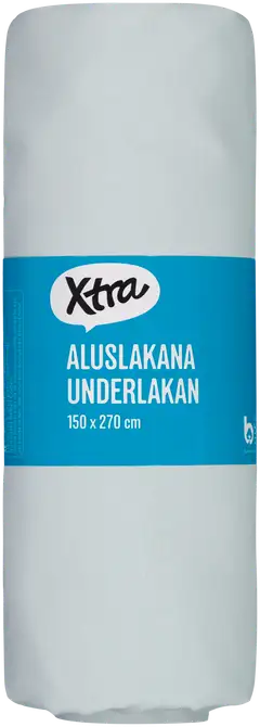 Xtra aluslakana Uni 150x270 cm, vaaleanharmaa - 1